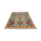 Tapis Kilim en laine Chobi 145x204 Kilim afghan tissé main