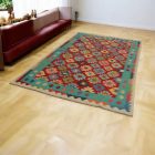 Tapis Kilim ethnique Chobi 167x254 Tapis Kilim tissé à la main