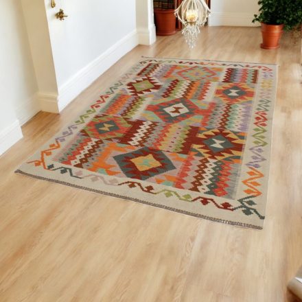 Tapis Kilim en laine Chobi 182x250 Kilim afghan tissé main