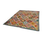 Chobi Kilim tapis 171x242 kelim laine tissé à la main