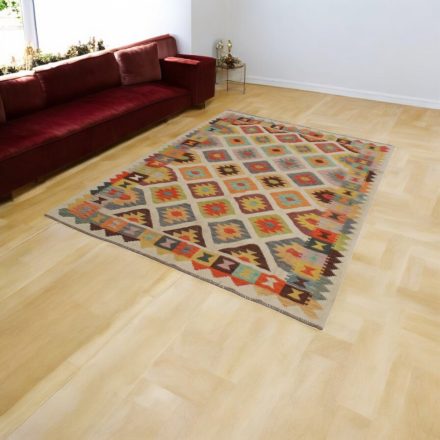 Tapis Kilim tissé main Chobi 215x293 Kilim afghan en laine