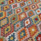 Tapis Kilim afghan Chobi 205x295 Kelim ethnique tissé à la main