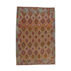 Tapis Kilim en laine Chobi 207x299 Kilim afghan tissé main