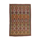 Tapis Kilim ethnique Chobi 200x300 Tapis Kilim tissé à la main