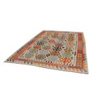 Kilim afghan Chobi 201x304 tapis Kelim tissé à la main