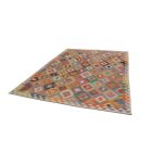 Kilim afghan Chobi 165x253 tapis Kelim tissé à la main