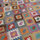 Kilim afghan Chobi 165x253 tapis Kelim tissé à la main