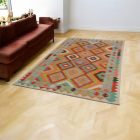 Tapis Kilim afghan Chobi 205x303 Kelim ethnique tissé à la main