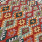 Tapis Kilim tissé main Chobi 207x290 Kilim afghan en laine