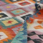 Tapis Kilim tissé main Chobi 202x286 Kilim afghan en laine