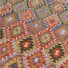 Tapis Kilim tissé main Chobi 202x286 Kilim afghan en laine