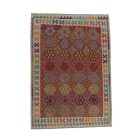 Tapis Kilim ethnique Chobi 202x295 Tapis Kilim tissé à la main