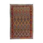 Tapis Kilim ethnique Chobi 202x295 Tapis Kilim tissé à la main