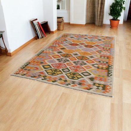 Tapis Kilim afghan Chobi 210x295 Kelim ethnique tissé à la main
