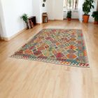 Tapis Kilim afghan Chobi 210x295 Kelim ethnique tissé à la main