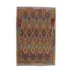 Tapis Kilim tissé main Chobi 196x296 Kilim afghan en laine