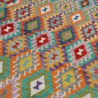 Tapis Kilim tissé main Chobi 196x296 Kilim afghan en laine