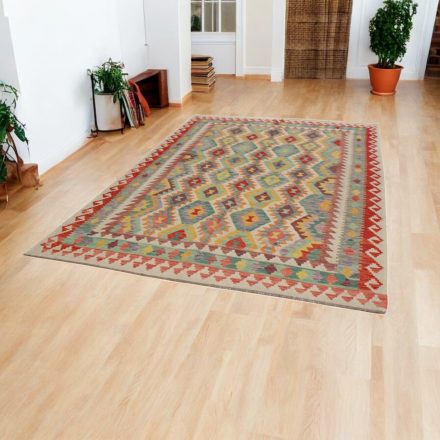Tapis Kilim tissé main Chobi 196x296 Kilim afghan en laine