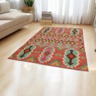 Tapis Kilim Chobi 195x304 Kilim afghan tissé à la main