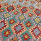 Tapis Kilim afghan Chobi 200x295 Kelim ethnique tissé à la main