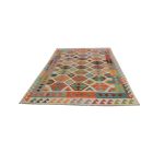 Tapis Kilim tissé main Chobi 204x293 Kilim afghan en laine