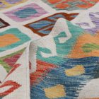 Tapis Kilim tissé main Chobi 204x293 Kilim afghan en laine