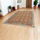 Chobi Kilim tapis 197x303 kelim laine tissé à la main