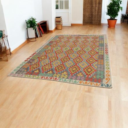 Chobi Kilim tapis 197x303 kelim laine tissé à la main