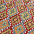 Chobi Kilim tapis 197x303 kelim laine tissé à la main