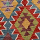 Chobi Kilim tapis 197x303 kelim laine tissé à la main
