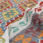 Chobi Kilim tapis 197x303 kelim laine tissé à la main