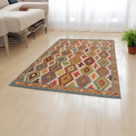 Tapis Kilim Chobi 200x288 Kilim afghan tissé à la main