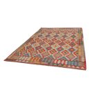 Kilim afghan Chobi 204x290 tapis Kelim tissé à la main
