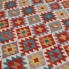 Kilim afghan Chobi 204x290 tapis Kelim tissé à la main