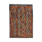 Kilim afghan Chobi 204x290 tapis Kelim tissé à la main