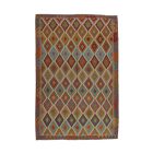 Tapis Kilim Chobi 208x306 Kilim afghan tissé à la main