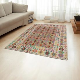 Tapis Kilim tissé main 203x301 Kilim laine Maimana