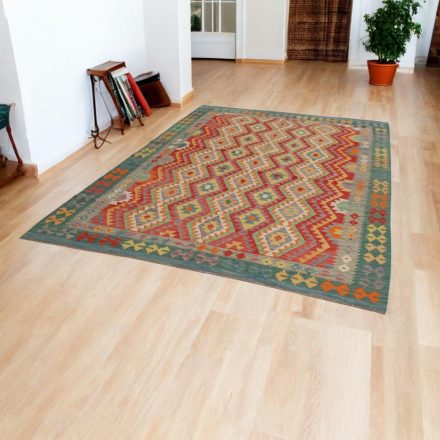 Kilim afghan Chobi 207x292 tapis Kelim tissé à la main