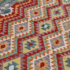 Kilim afghan Chobi 207x292 tapis Kelim tissé à la main