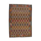 Kilim afghan Chobi 207x292 tapis Kelim tissé à la main