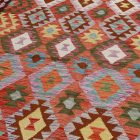Chobi Kilim tapis 196x302 kelim laine tissé à la main