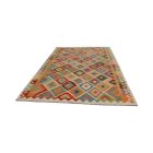 Chobi Kilim tapis 196x302 kelim laine tissé à la main