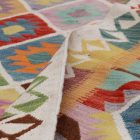 Kilim afghan Chobi 205x301 tapis Kelim tissé à la main