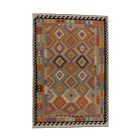Kilim afghan Chobi 205x301 tapis Kelim tissé à la main