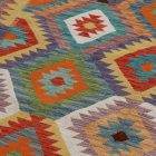 Kilim afghan Chobi 205x301 tapis Kelim tissé à la main