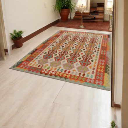 Tapis Kilim Chobi 198x301 Kilim afghan tissé à la main