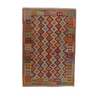 Tapis Kilim ethnique Chobi 206x304 Tapis Kilim tissé à la main