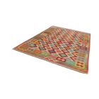 Tapis Kilim ethnique Chobi 206x304 Tapis Kilim tissé à la main