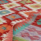 Tapis Kilim ethnique Chobi 206x304 Tapis Kilim tissé à la main