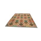 Tapis Kilim ethnique Chobi 206x304 Tapis Kilim tissé à la main